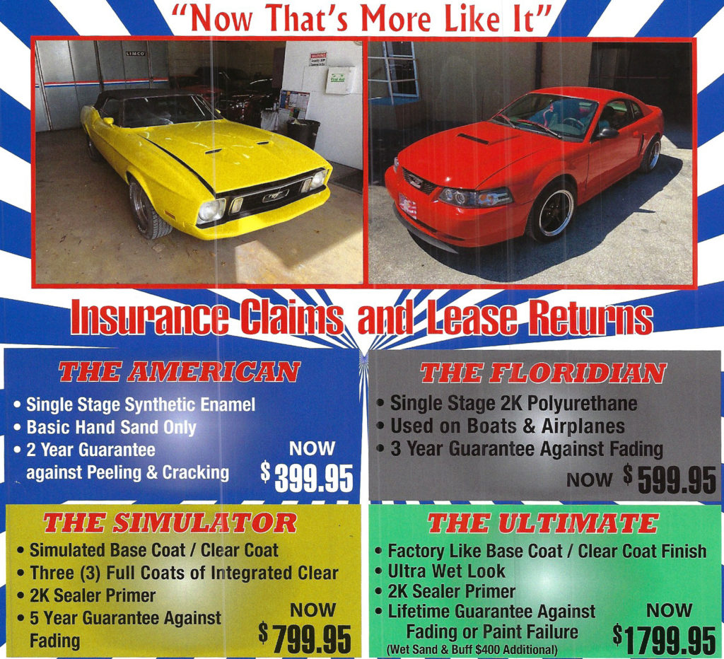 Specials Auto Painting USA